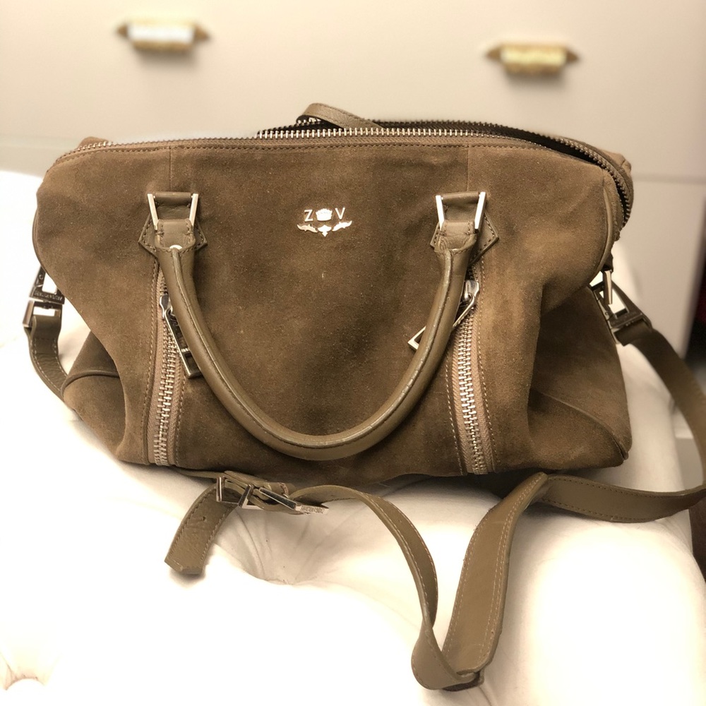 Zadig&voltaire suede purse